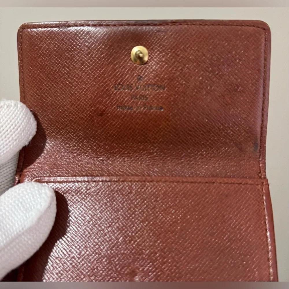 Authentic Vintage Louis Vuitton Trifold Monogram Elise Wallet VGUC